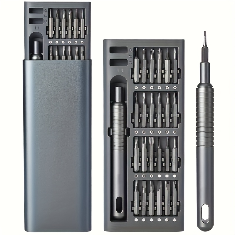 Watchmaker Screwdriver - 24 in One Aluminum Screwdriver Set,