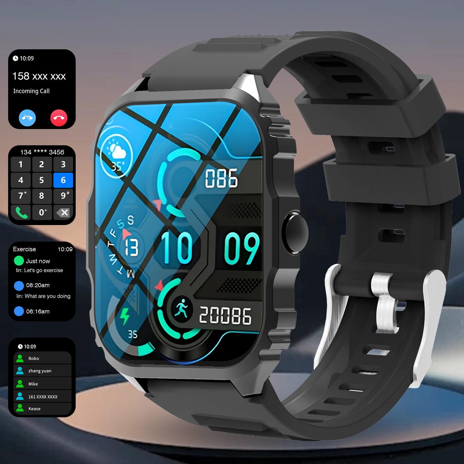 Smart Watch Men Women Wristwat - Smartwatch Watches Birthday Gift For Men reseña y precio