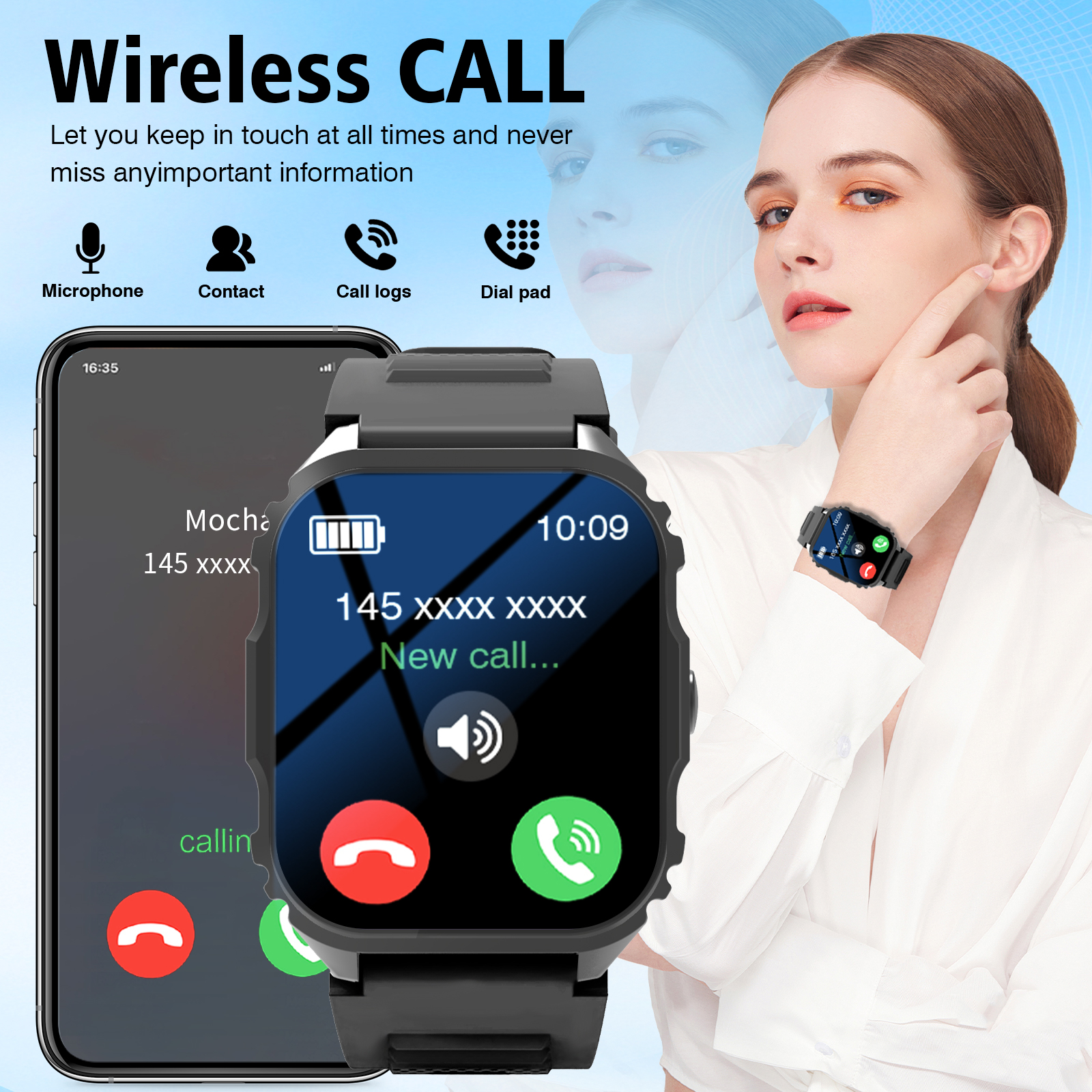 Smart Watch Men Women Wristwat - Smartwatch Watches Birthday Gift For Men reseña y precio