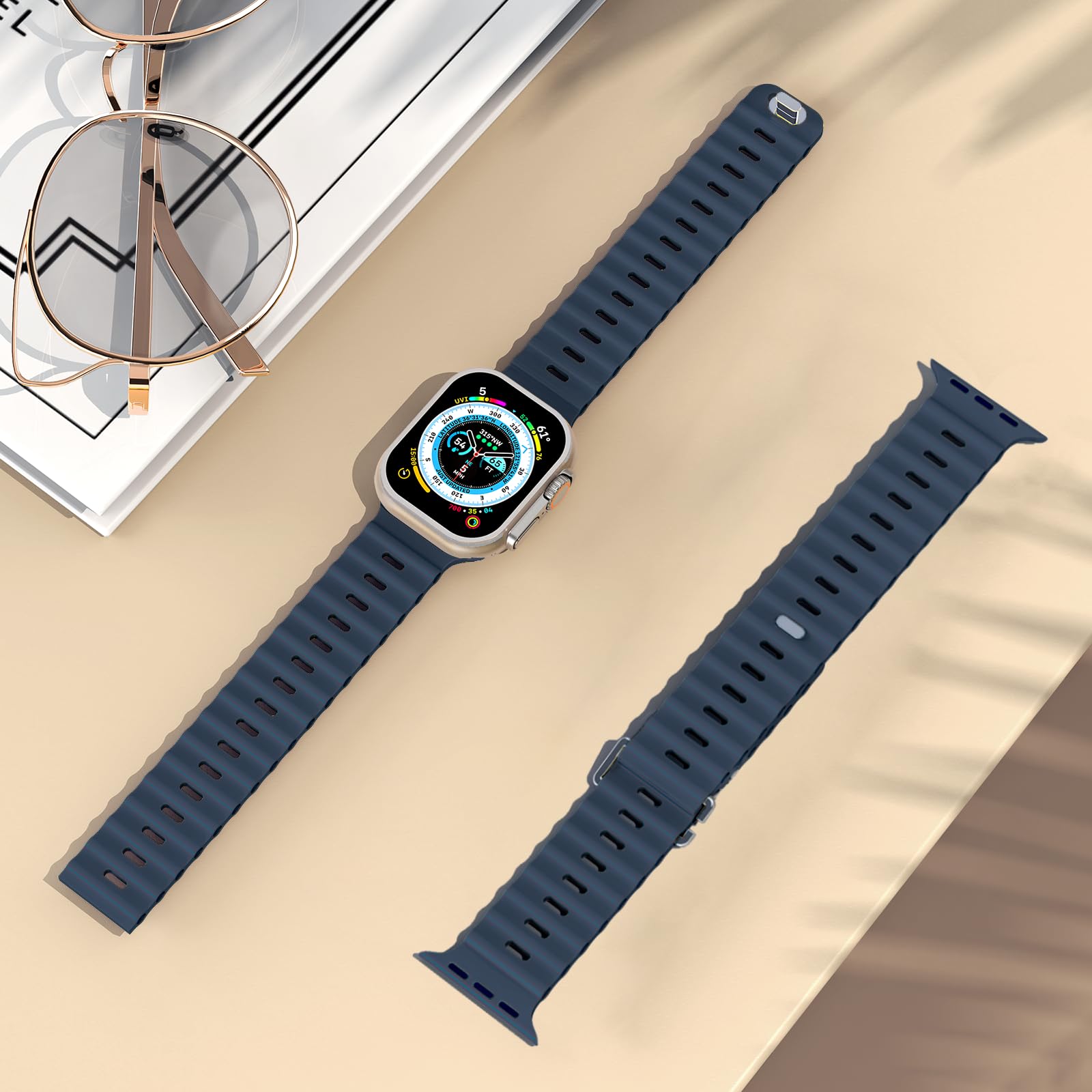 Ocean Band Strap For Apple Wat - Smartwatch Apple Watches For Men reseña y precio