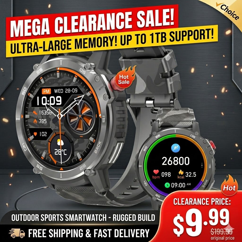 MEGA Clearance Sale!! High Qua - Smartwatch Online Watches For Men reseña y precio