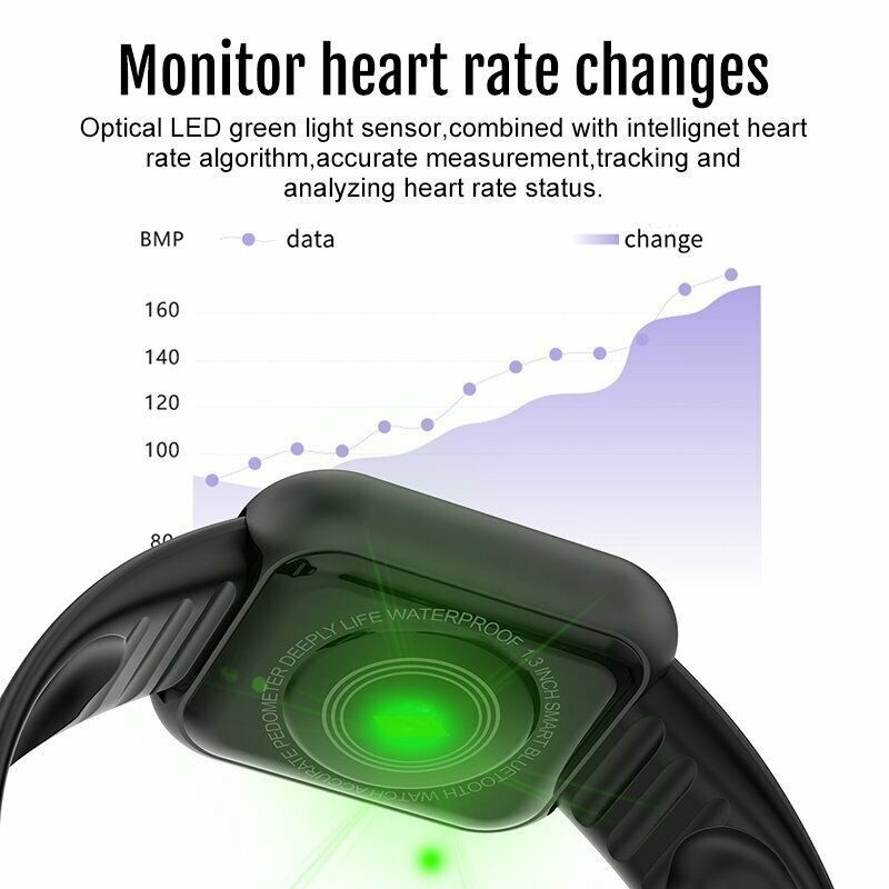 Y68 Smart Watch Men Women Hear - Watch Smart Y68 reseña y precio