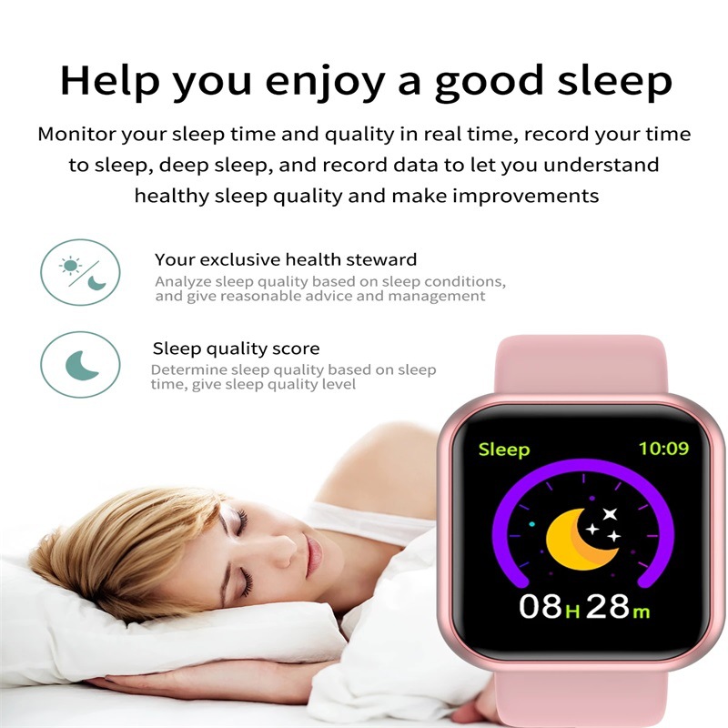Y68 Smart Watch Men Women Hear - Watch Smart Y68 reseña y precio