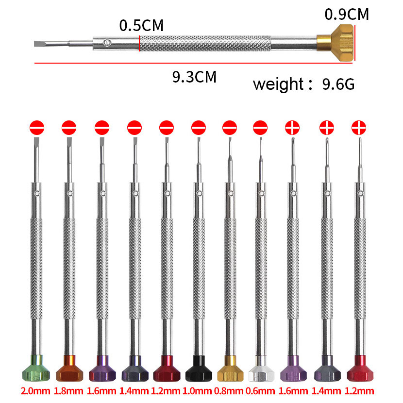 0.6-2.0mm Alloy Stainless Stee - Watchmaker Screwdriver reseña y precio