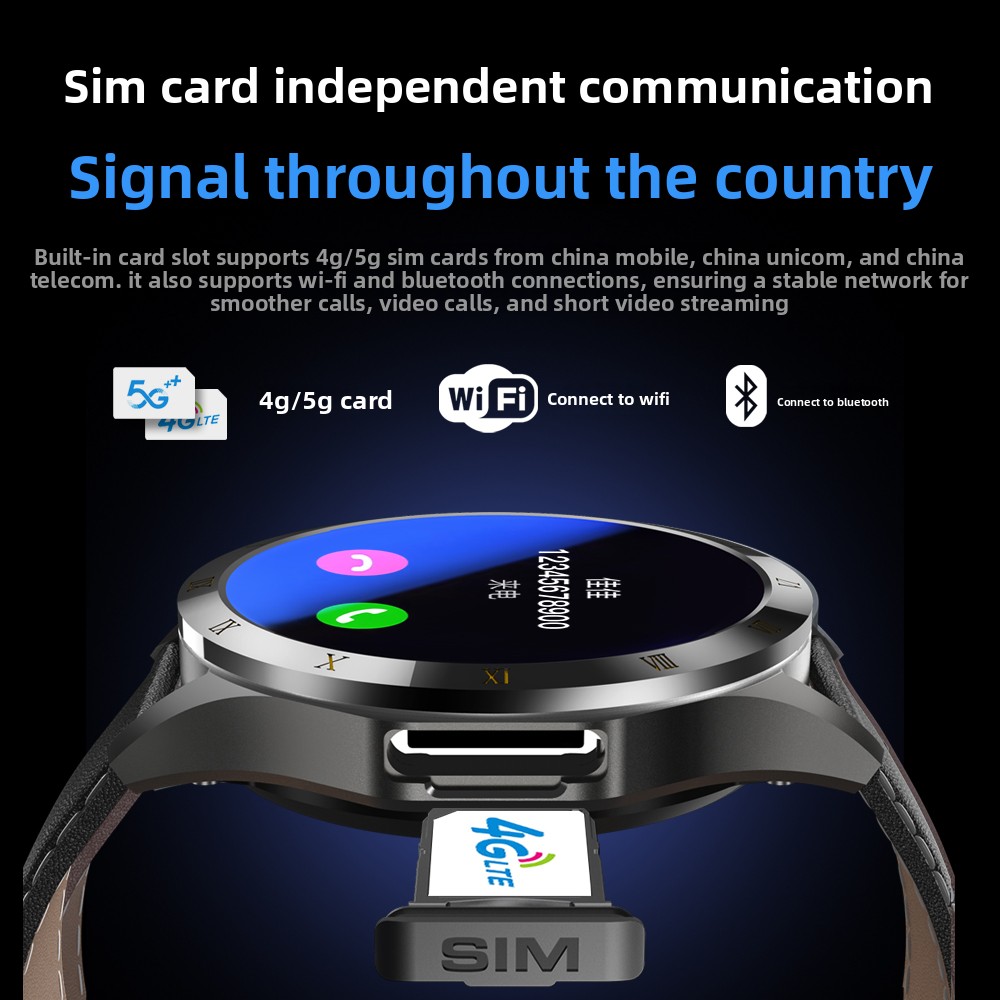 4G Smart Watch with SIM Card S - French Connection Watches Smartwatch App reseña y precio