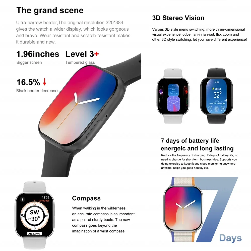 2025 New Original for Apple DT - Smartwatch Apple Watches For Men reseña y precio