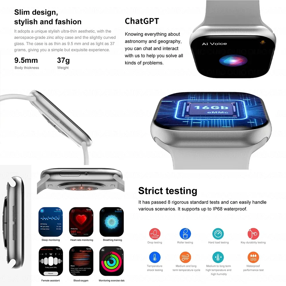 2025 New Original for Apple DT - Smartwatch Apple Watches For Men reseña y precio