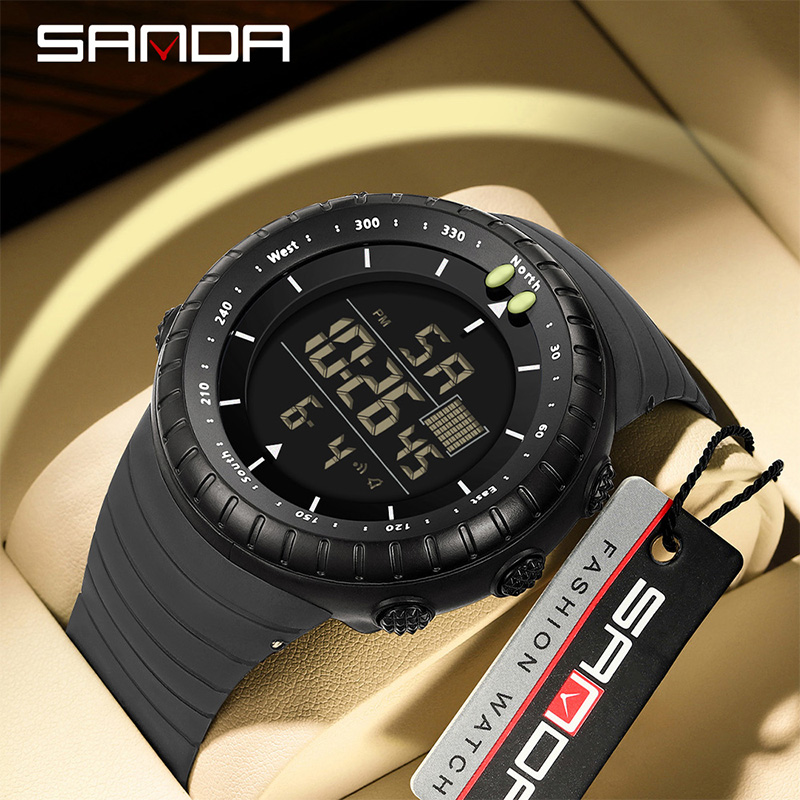 SANDA Trendy Fashion Electroni - Tide Watch Surf reseña y precio