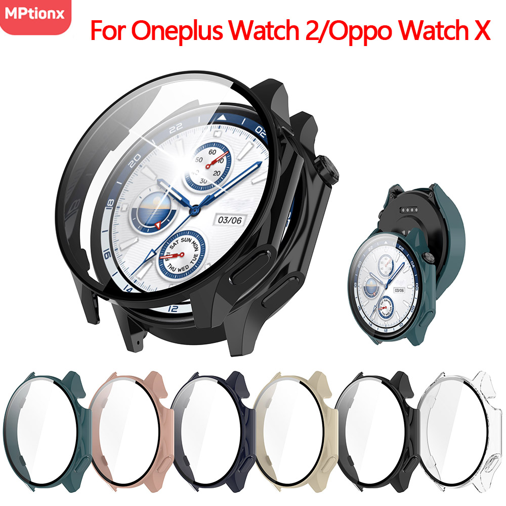 PC Case+Glass for Oneplus Watc - Xwatch Smartwatch reseña y precio