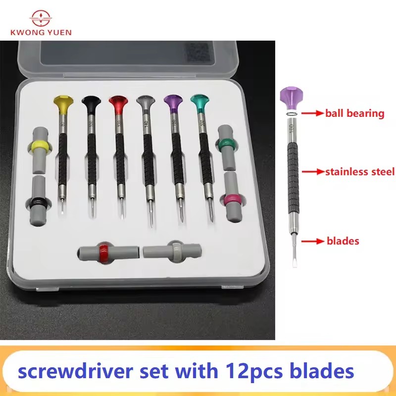 Kwong YUEN Stainless Steel 6PC - Watchmaker Screwdriver reseña y precio