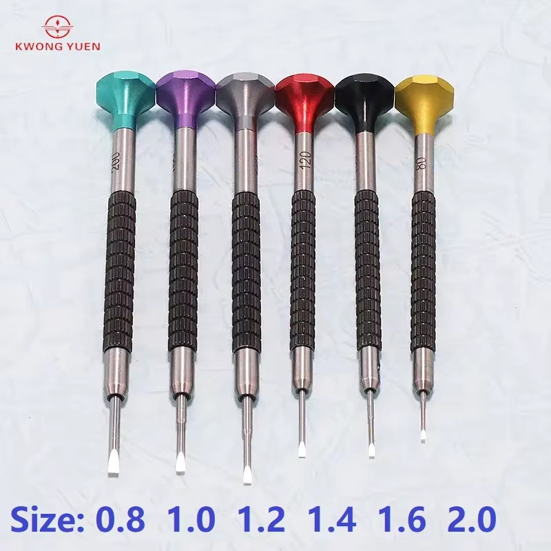 Kwong YUEN Stainless Steel 6PC - Watchmaker Screwdriver reseña y precio