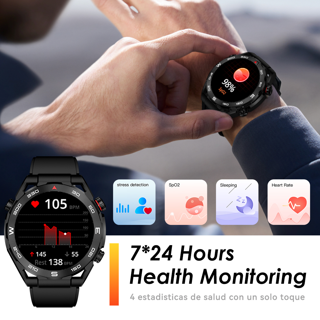 Pinteek AM13 Smart Watches: 10 - Smartwatch Online Watches For Men reseña y precio