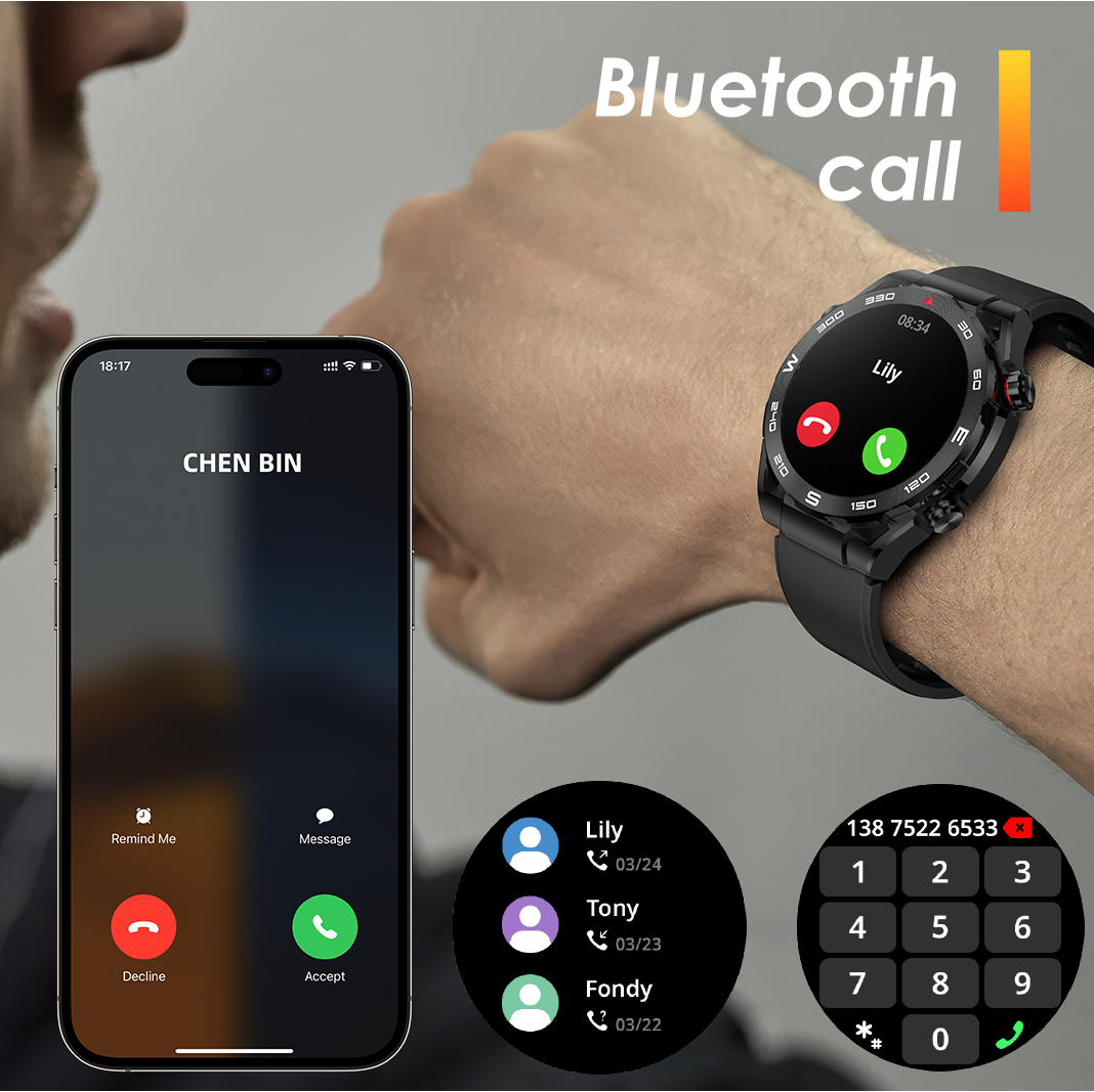 Pinteek AM13 Smart Watches: 10 - Smartwatch Online Watches For Men reseña y precio