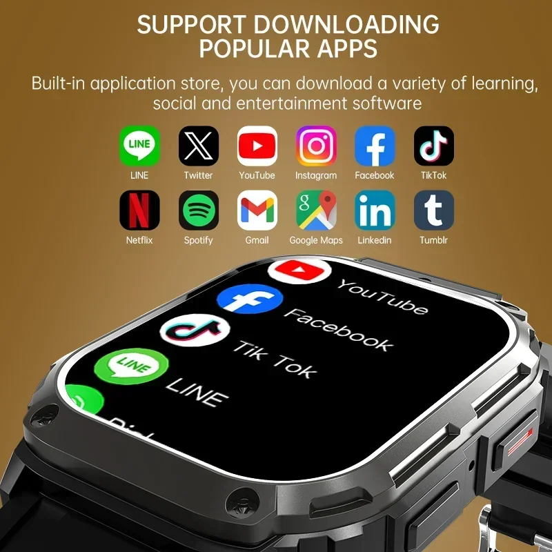Q80 Men Smartwatch with 1.95-i - Smartwatch Apple Watches For Men reseña y precio