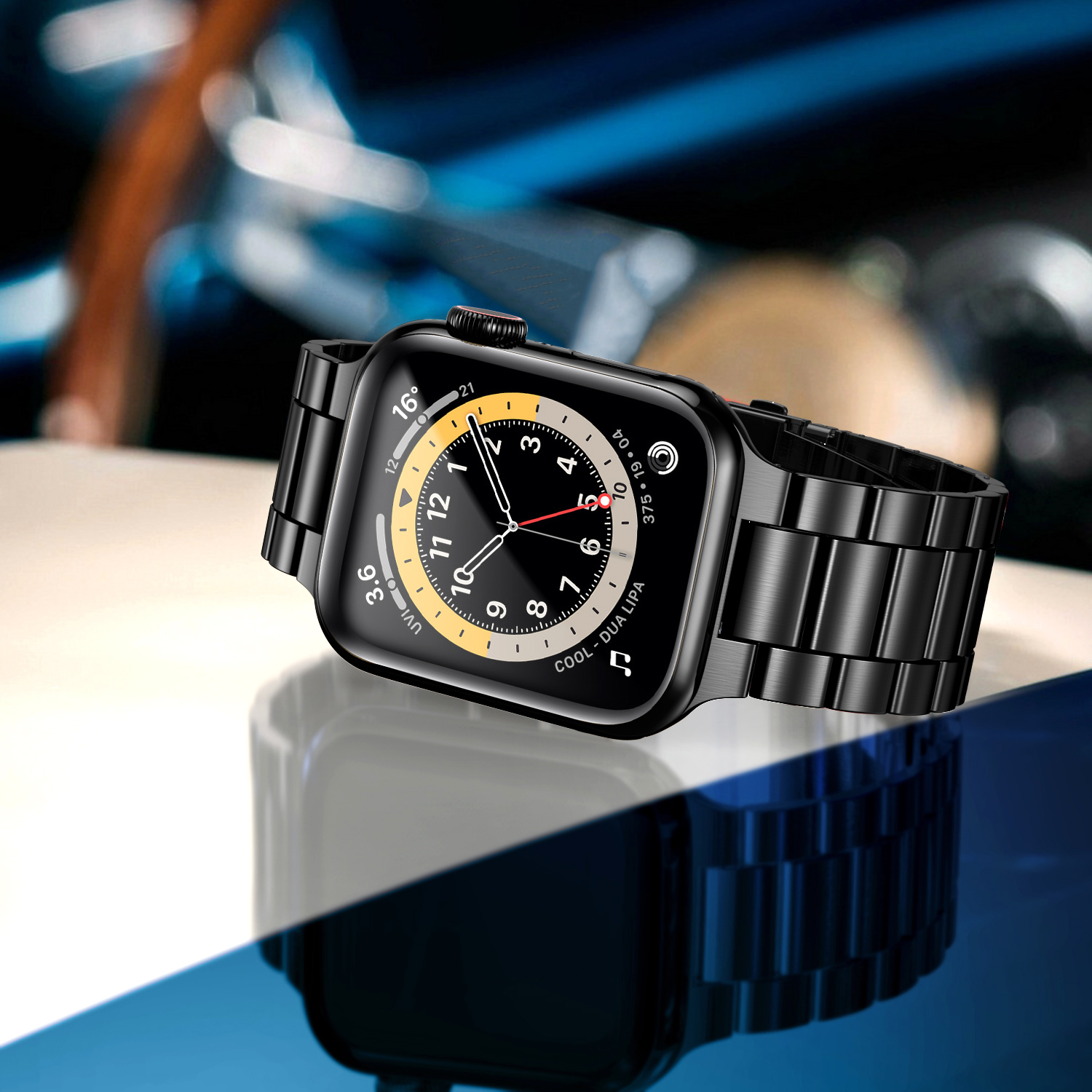 Stainless Steel Strap For Appl - Smartwatch Apple Watches For Men reseña y precio