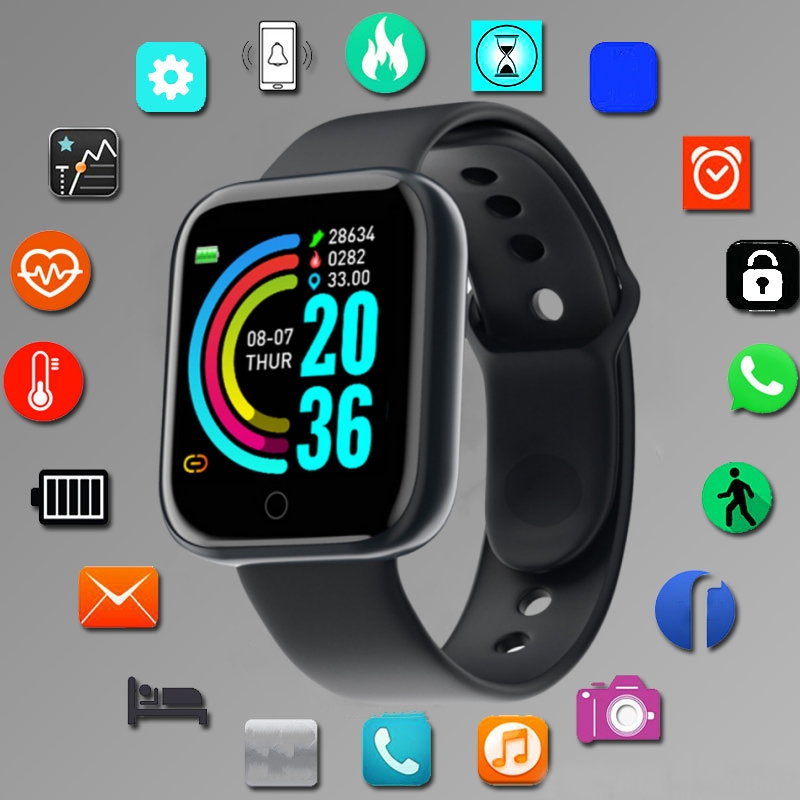 Men Smartwatch Smart Watch Spo - Watch Smart Y68 reseña y precio