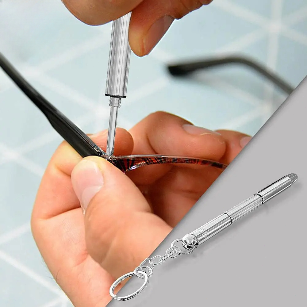 3-in-1 Mini Eyeglass Screwdriv - Watchmaker Screwdriver reseña y precio