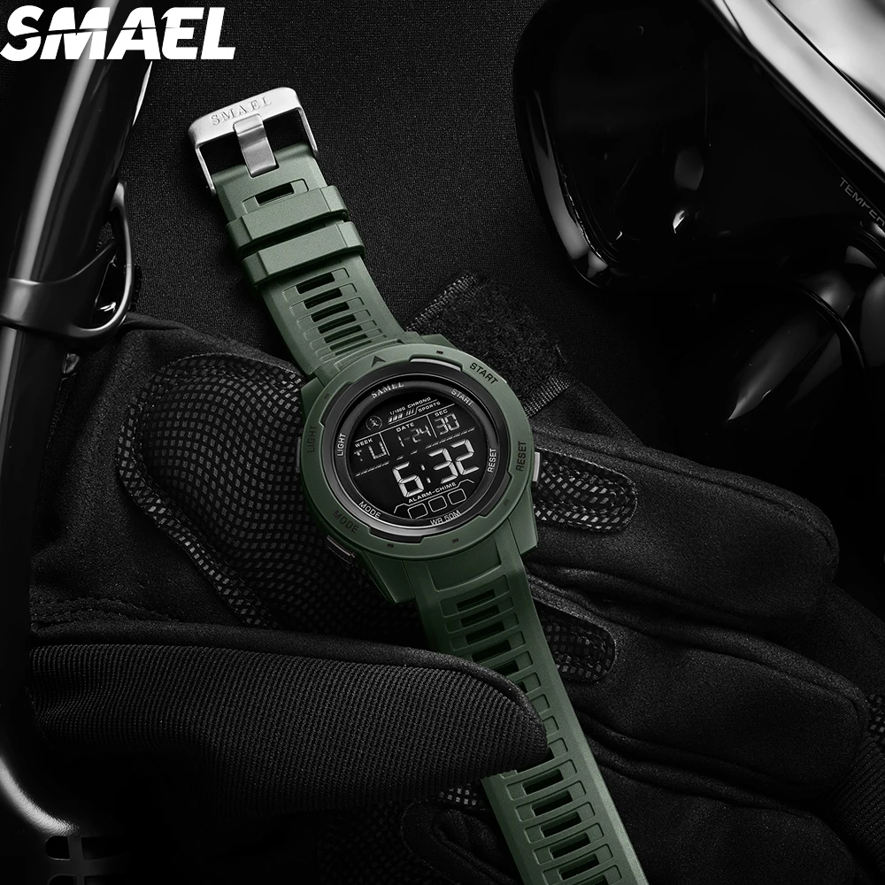 SMAEL 8105 Waterproof Watch Di - Tide Watch Surf reseña y precio