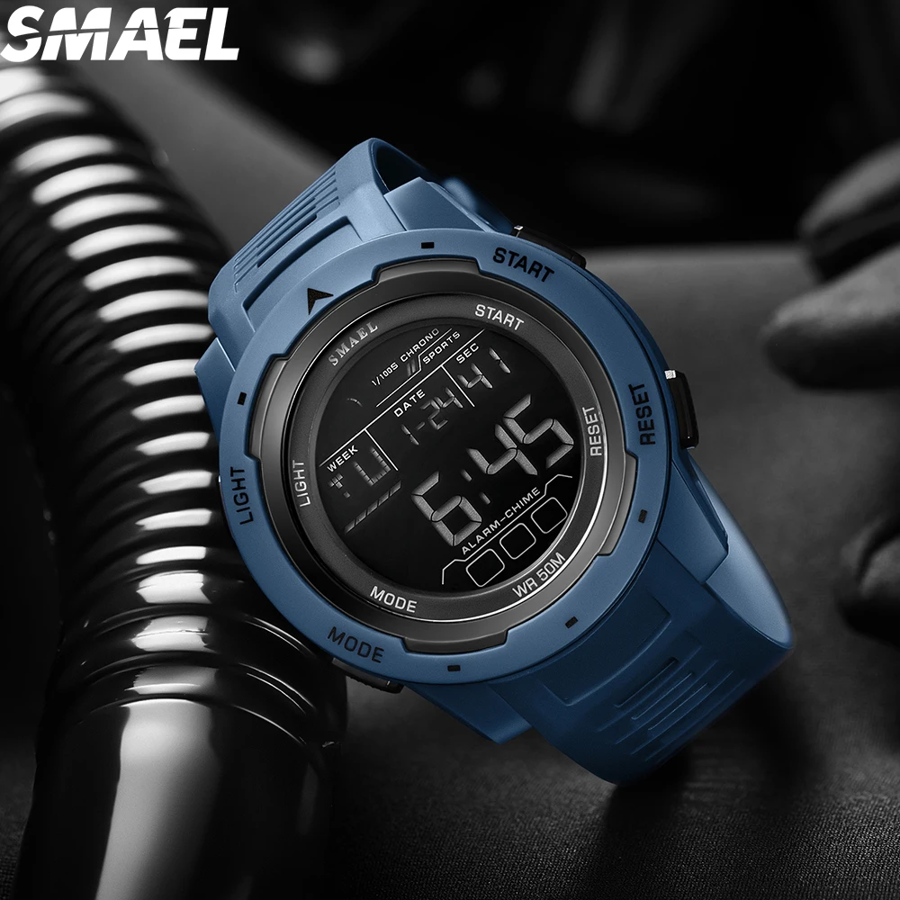 SMAEL 8105 Waterproof Watch Di - Tide Watch Surf reseña y precio