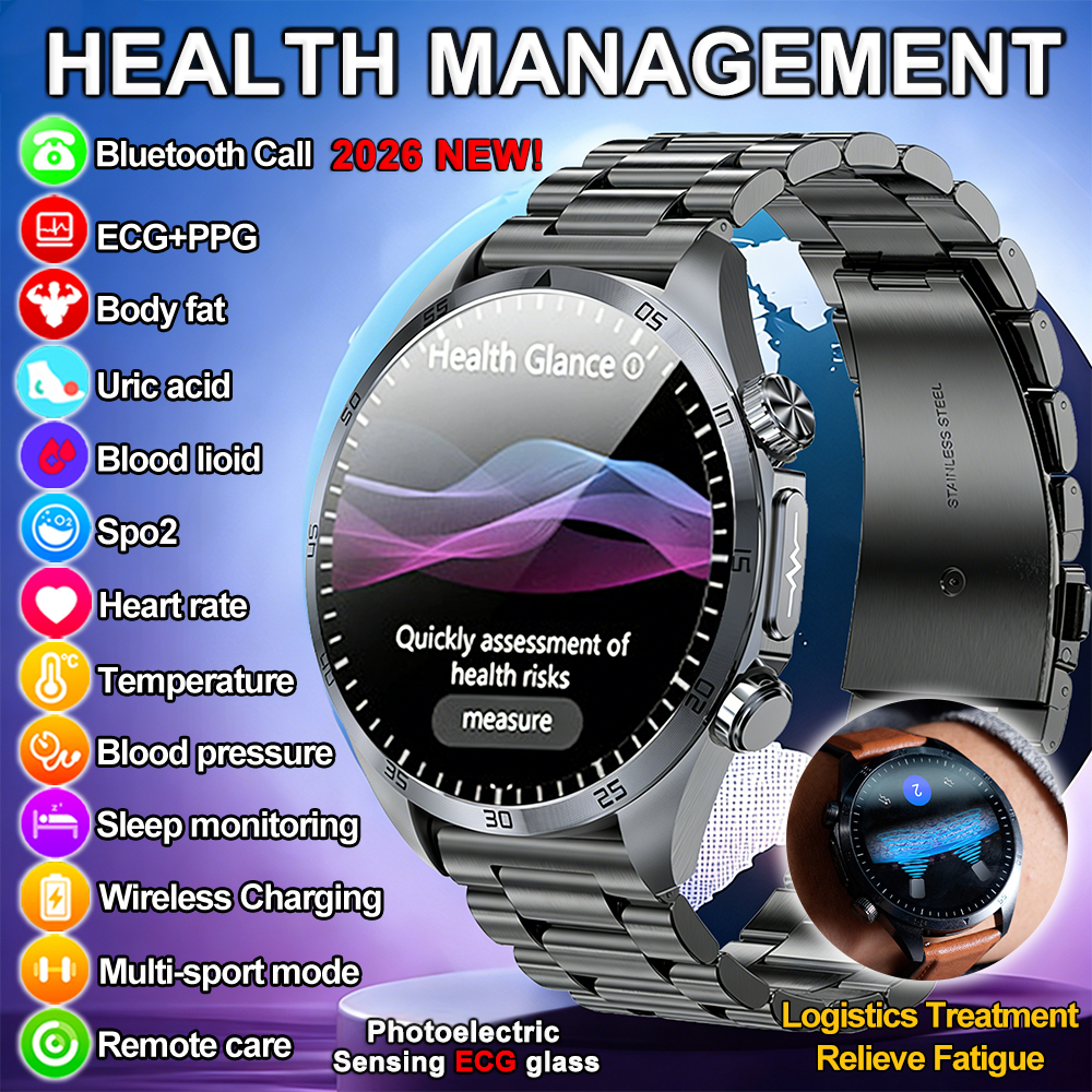 2026 Brand New upgrade Health  - Smartwatch Online Watches For Men reseña y precio