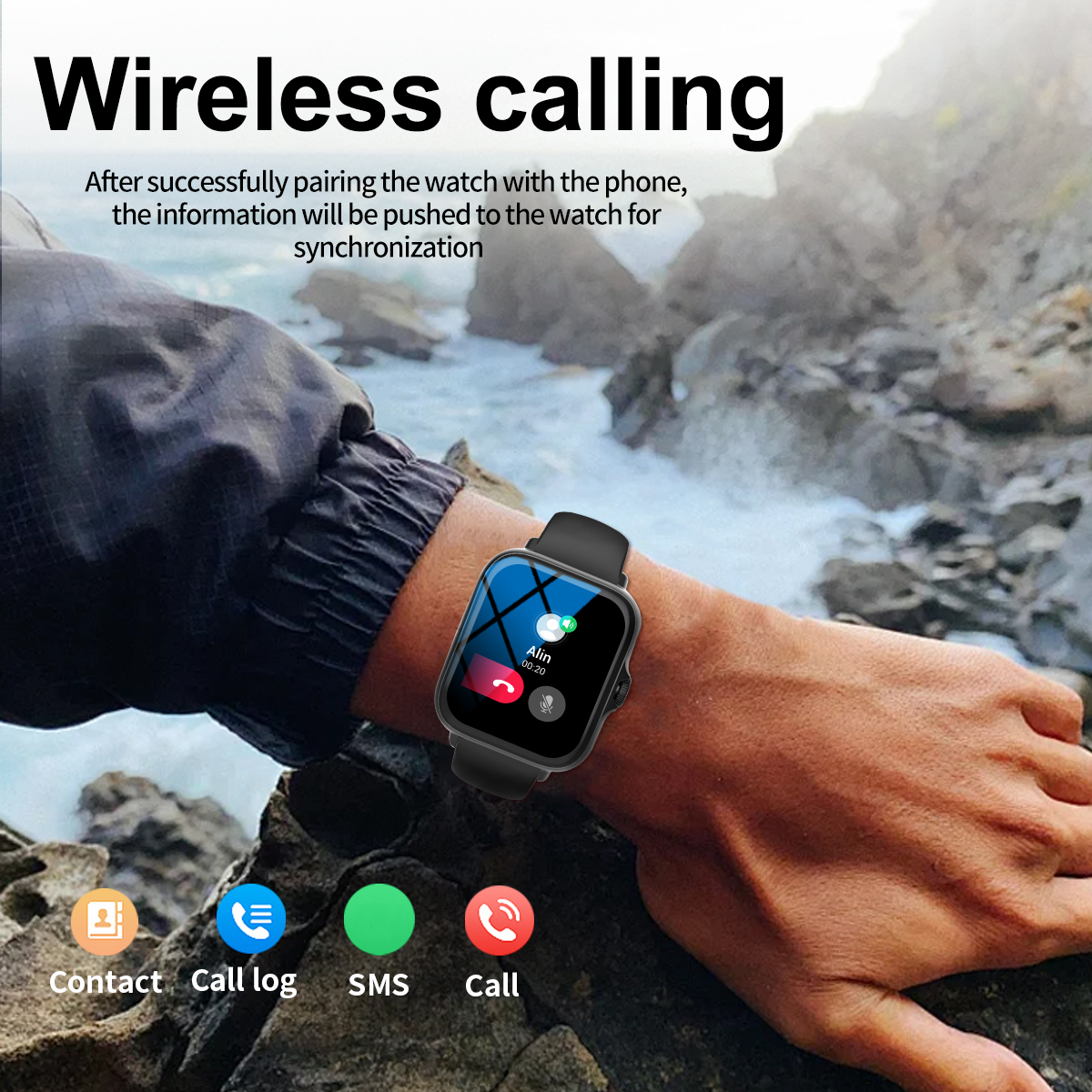 Smartwatch Sports Music Contro - Watch Smart Y68 reseña y precio