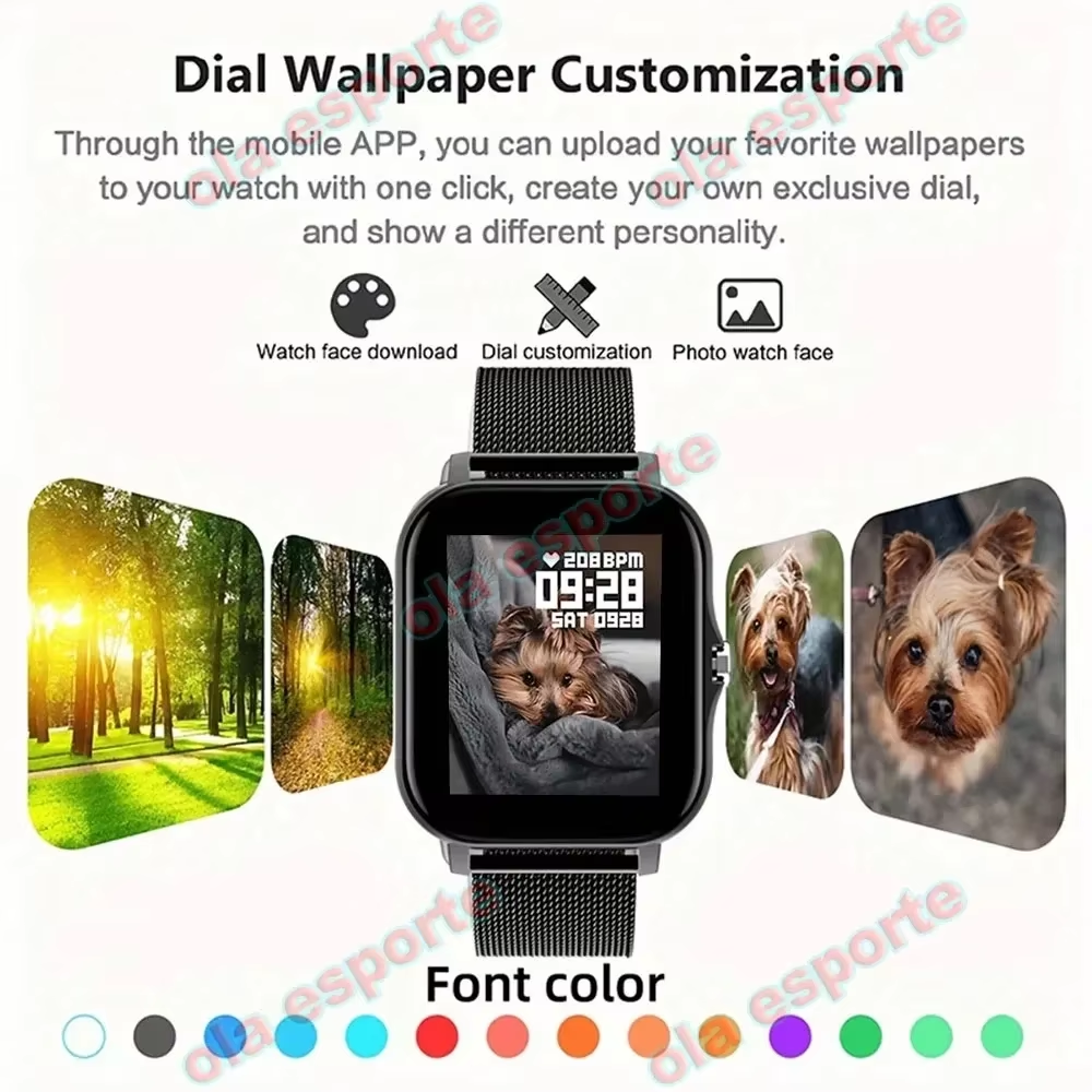 Smartwatch Men Women Wristwatc - Smartwatch Watches Birthday Gift For Men reseña y precio