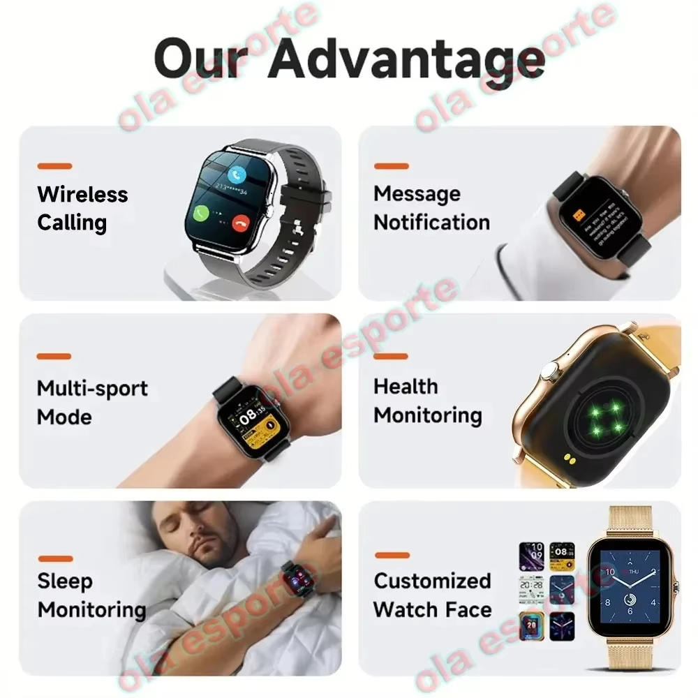 Smartwatch Men Women Wristwatc - Smartwatch Watches Birthday Gift For Men reseña y precio