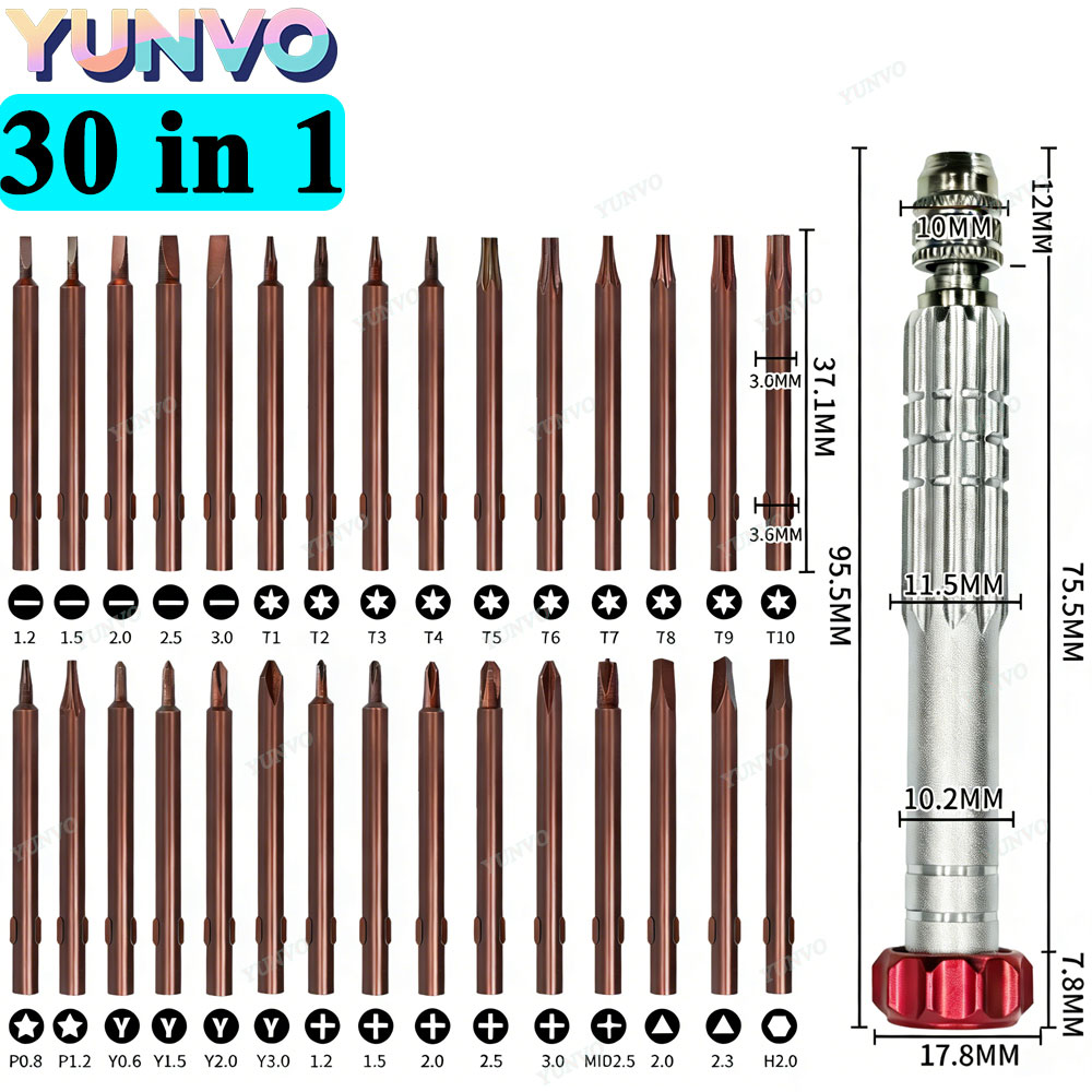 30 in 1 Magnetic Precision Scr - Watchmaker Screwdriver reseña y precio