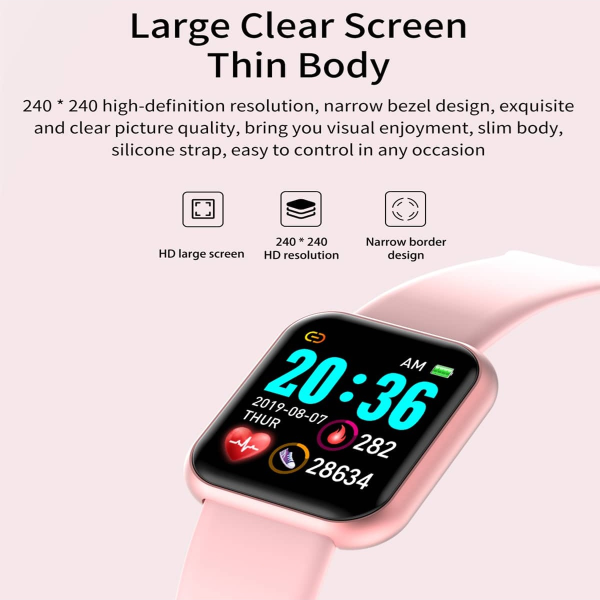 Smart Watch Message Remind Mus - Watch Smart Y68 reseña y precio