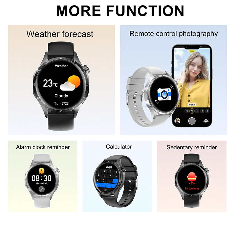 2026 New Smart Watch Men AMOLE - Smartwatch Online Watches For Men reseña y precio
