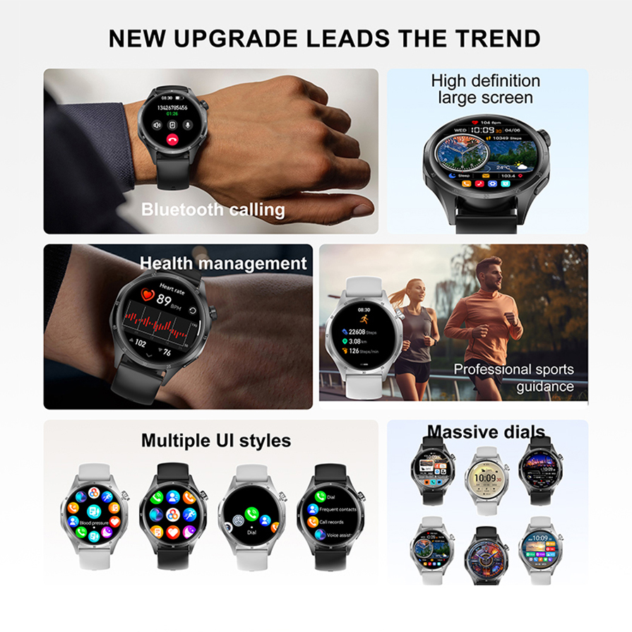 2026 New Smart Watch Men AMOLE - Smartwatch Online Watches For Men reseña y precio