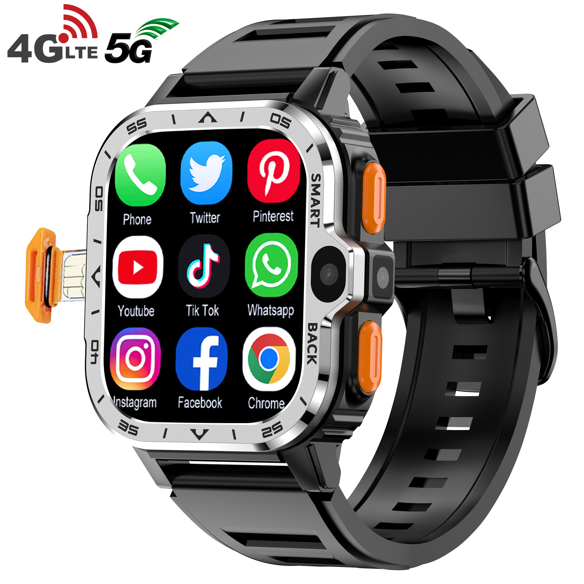 PGD SmartWatch 4G Smart Watch  - Smartwatch Watches Birthday Gift For Men reseña y precio