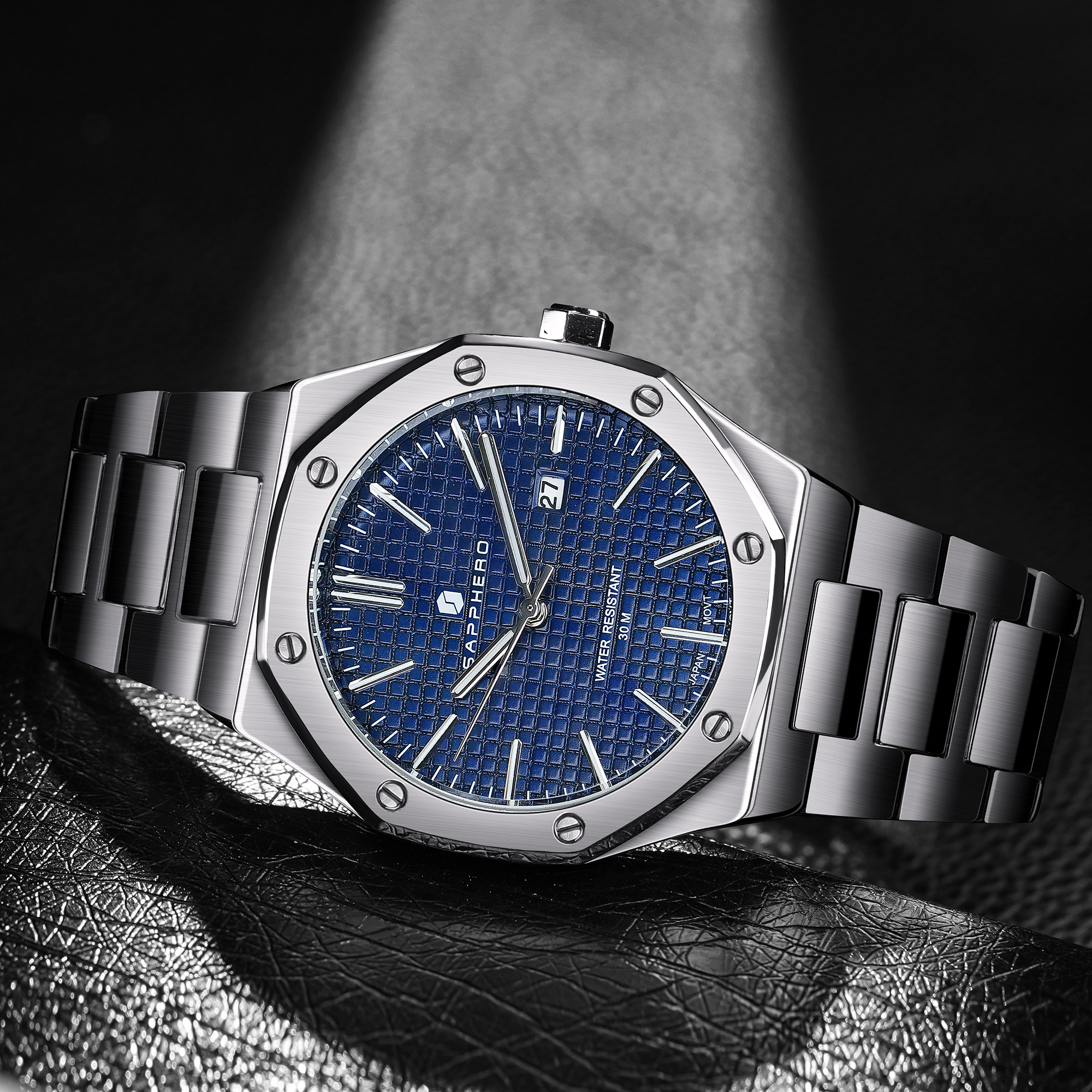 SAPPHERO Men's Quartz Watch An - Smartwatch Watches Birthday Gift For Men reseña y precio