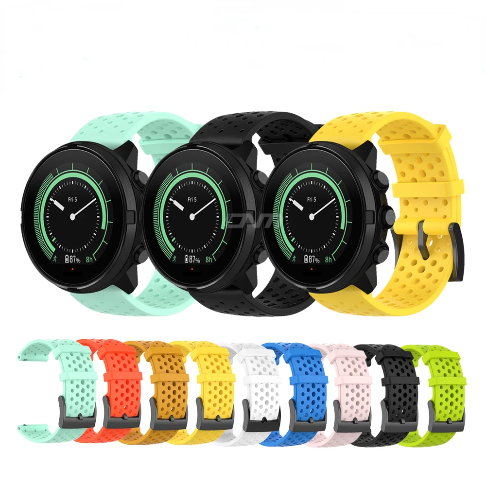 Silicone Bracelet for Suunto 7 - Fossil Watches Smartwatch Hybrid reseña y precio