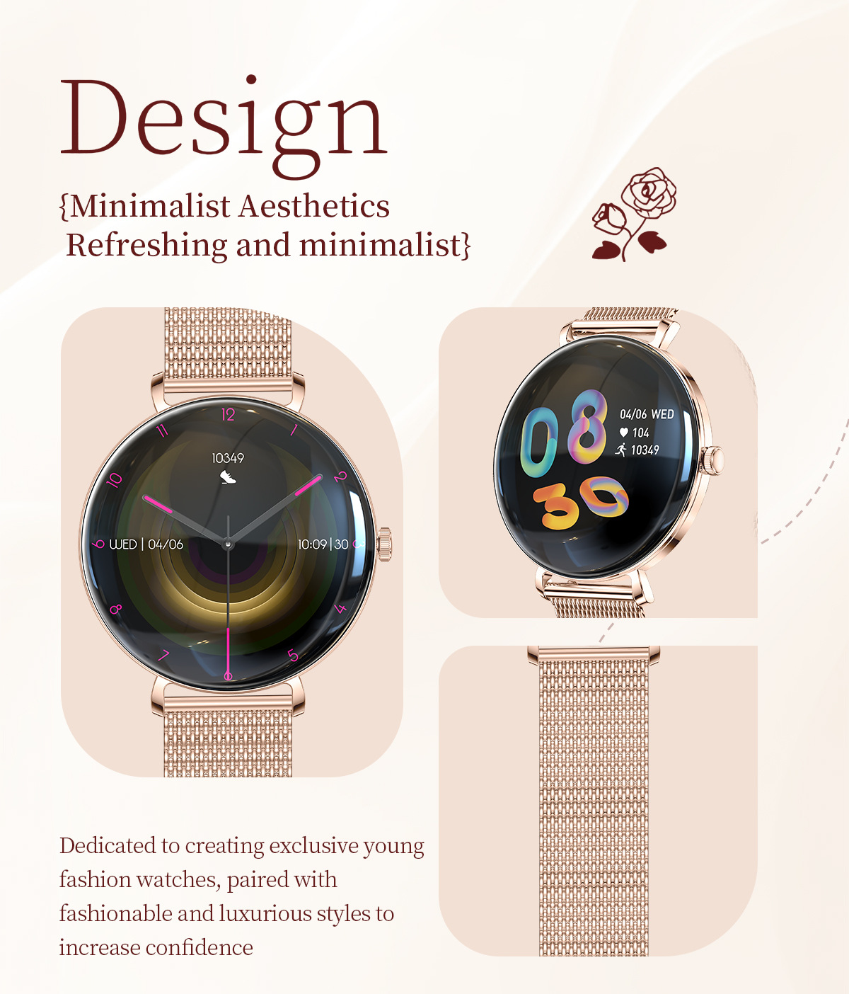 V85 2025 Trending Ultra-Thin 1 - Smartwatch Trending Watches For Women reseña y precio