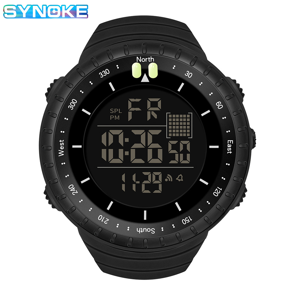 SYNOKE Outdoor Military Digita - Tide Watch Surf reseña y precio