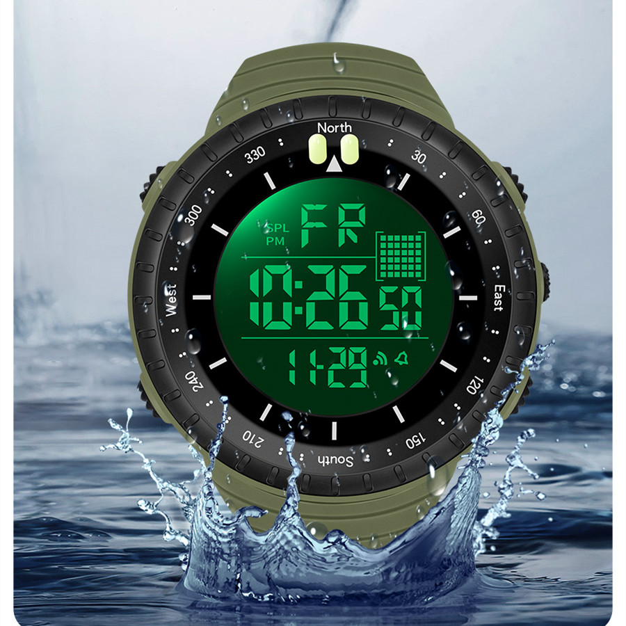 SYNOKE Outdoor Military Digita - Tide Watch Surf reseña y precio