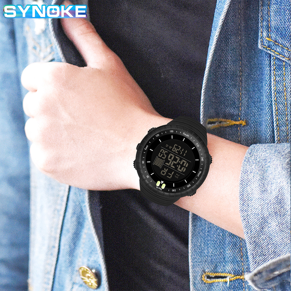 SYNOKE Outdoor Military Digita - Tide Watch Surf reseña y precio