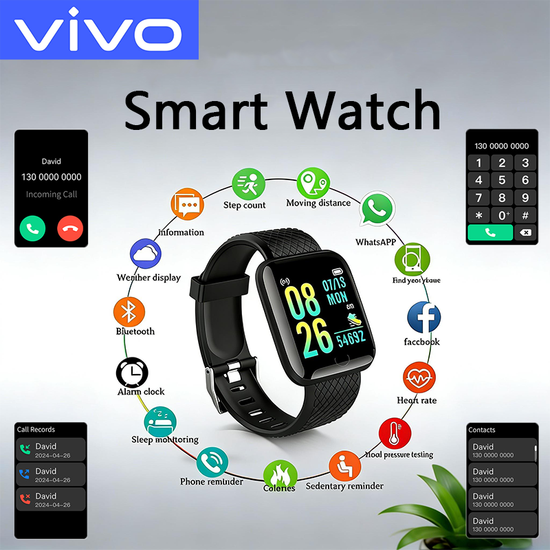 VIVO Men Women Wristwatches Sm - Smartwatch Watches Birthday Gift For Men reseña y precio