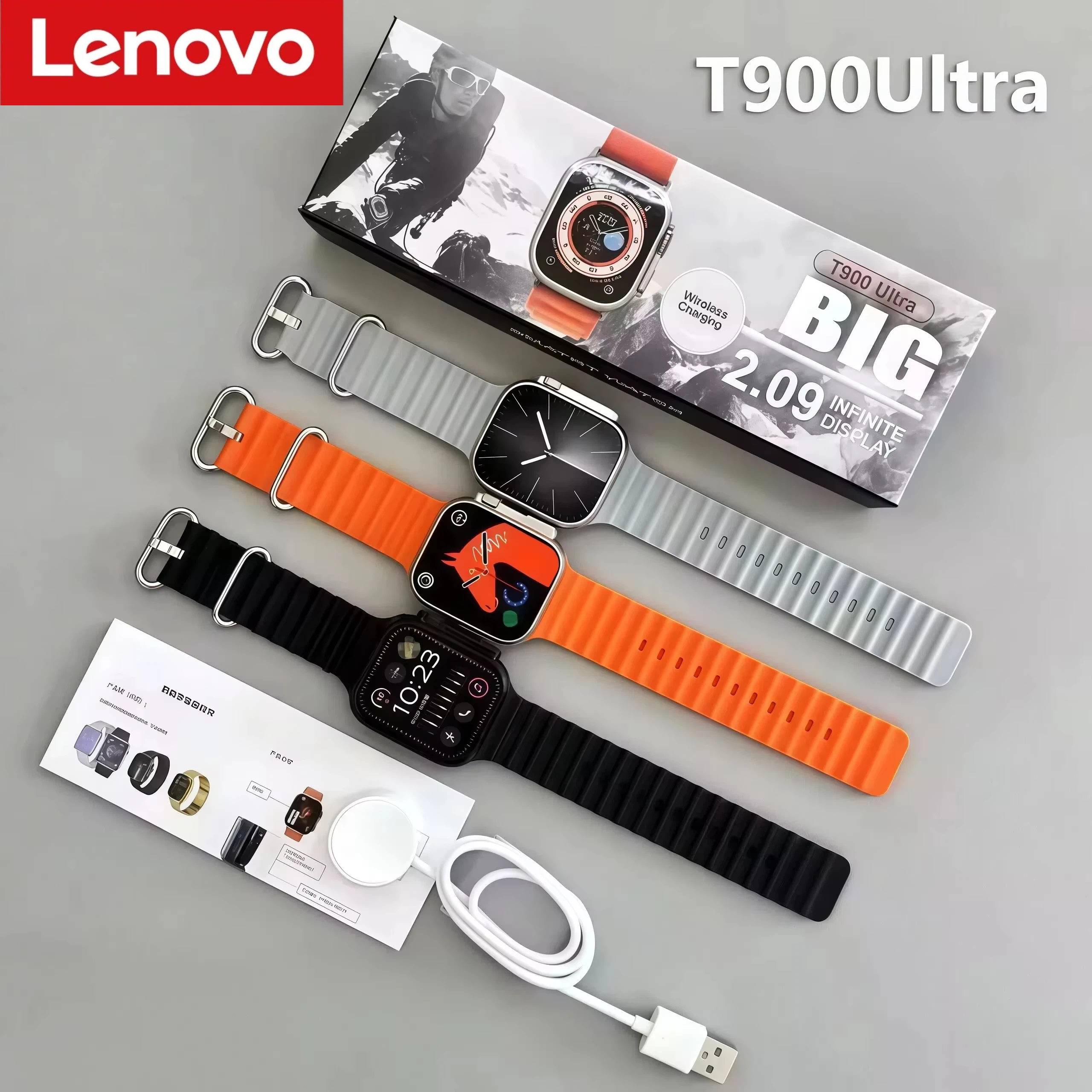 Lenovo C90 Ultra 2 Smart Watch - Smartwatch Apple Watches For Men reseña y precio