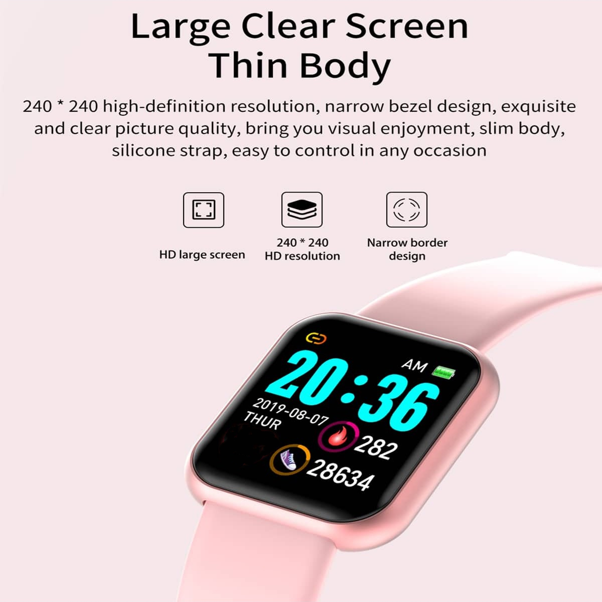 Sport Bluetooth Smart Watches  - Watch Smart Y68 reseña y precio
