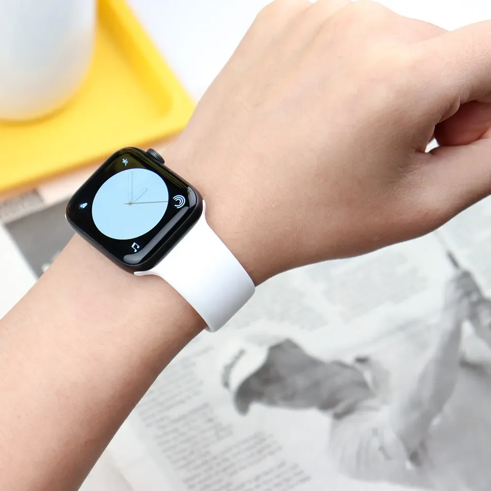 Silicone Band For Apple Watch  - Smartwatch Apple Watches For Men reseña y precio