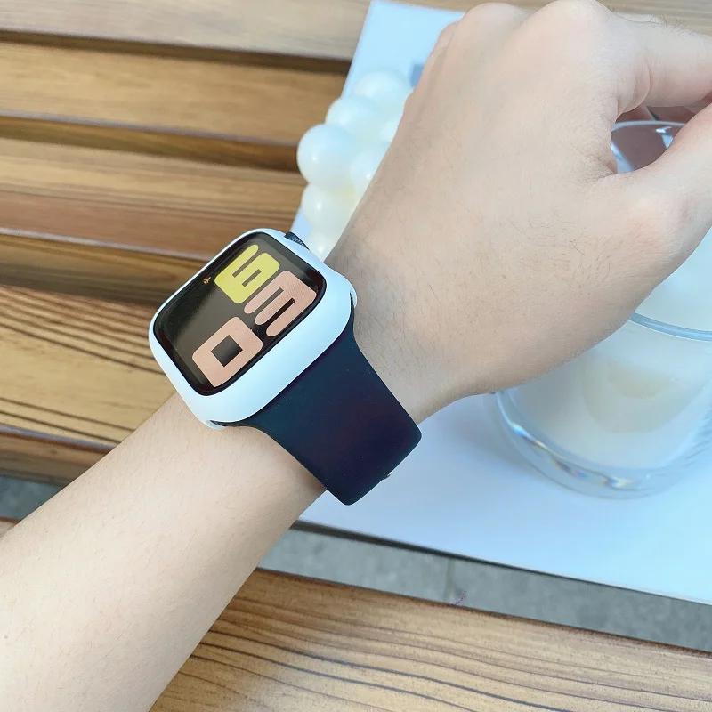 Silicone Band For Apple Watch  - Smartwatch Apple Watches For Men reseña y precio