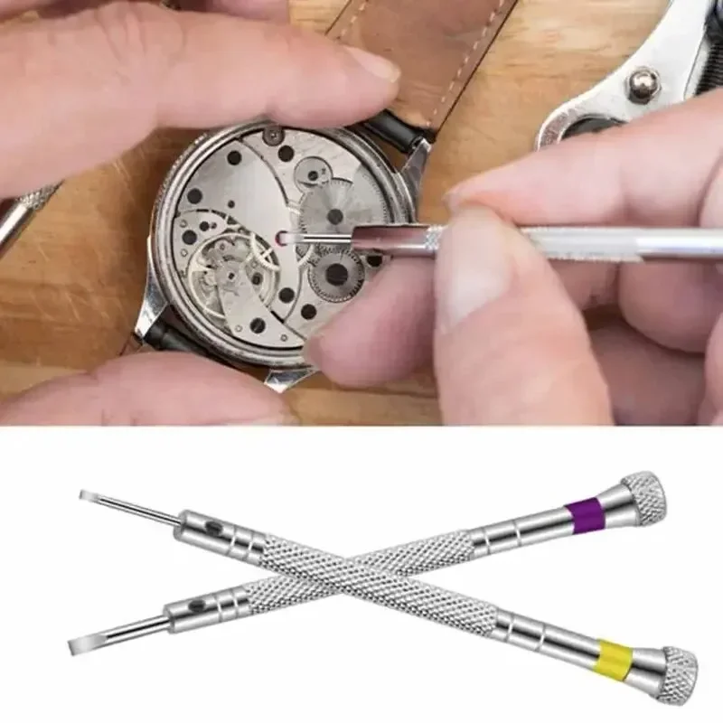 5pcs/set 0.8-1.6mm Steel Screw - Watchmaker Screwdriver reseña y precio