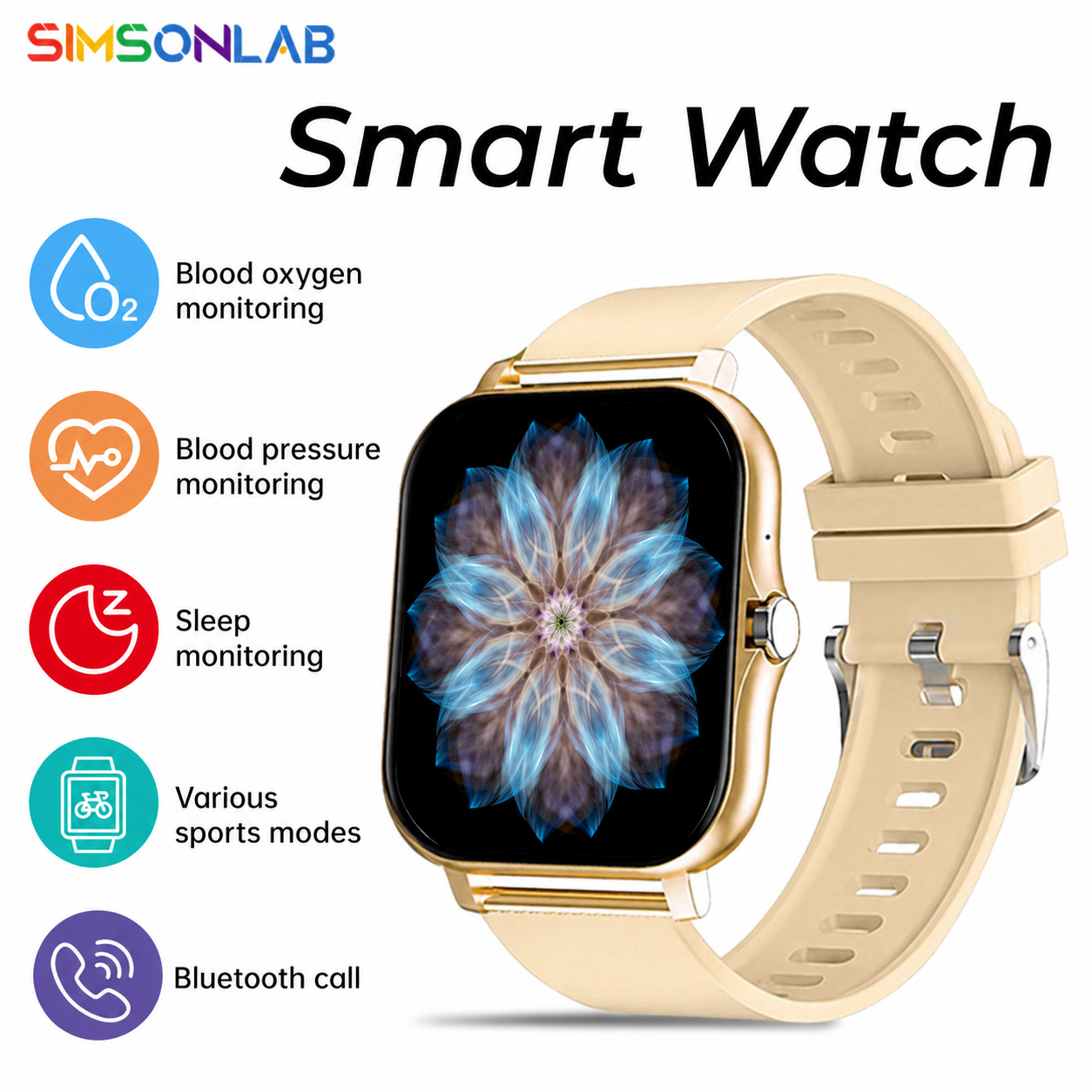 Smartwatch for Android Phone 1 - Smartwatch Watches Birthday Gift For Men reseña y precio