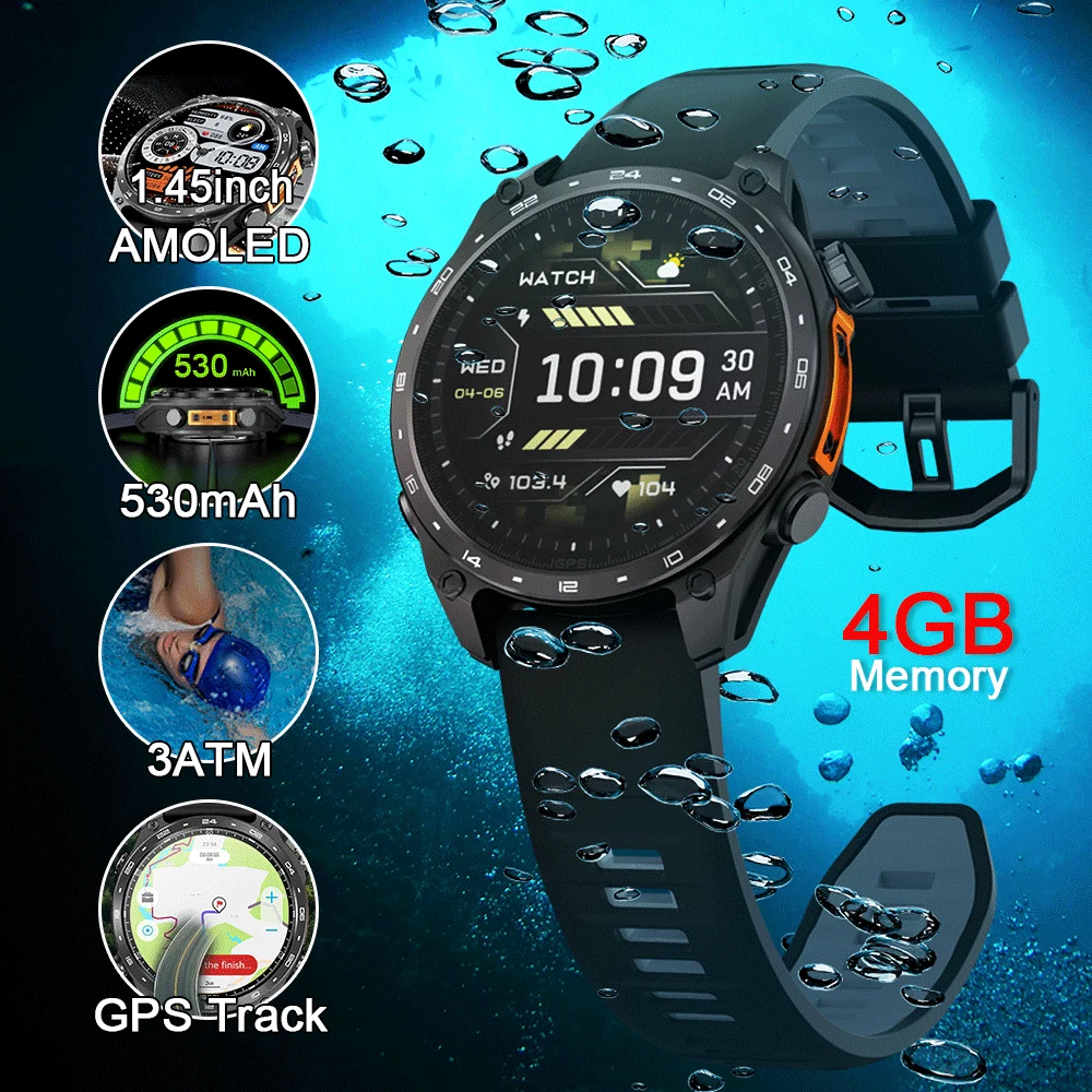 Men Sports GPS Outdoor Smart W - French Connection Watches Smartwatch App reseña y precio