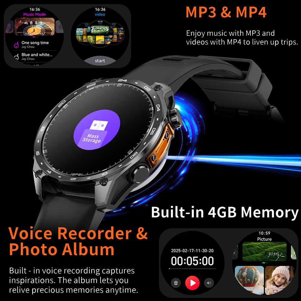 Men Sports GPS Outdoor Smart W - French Connection Watches Smartwatch App reseña y precio