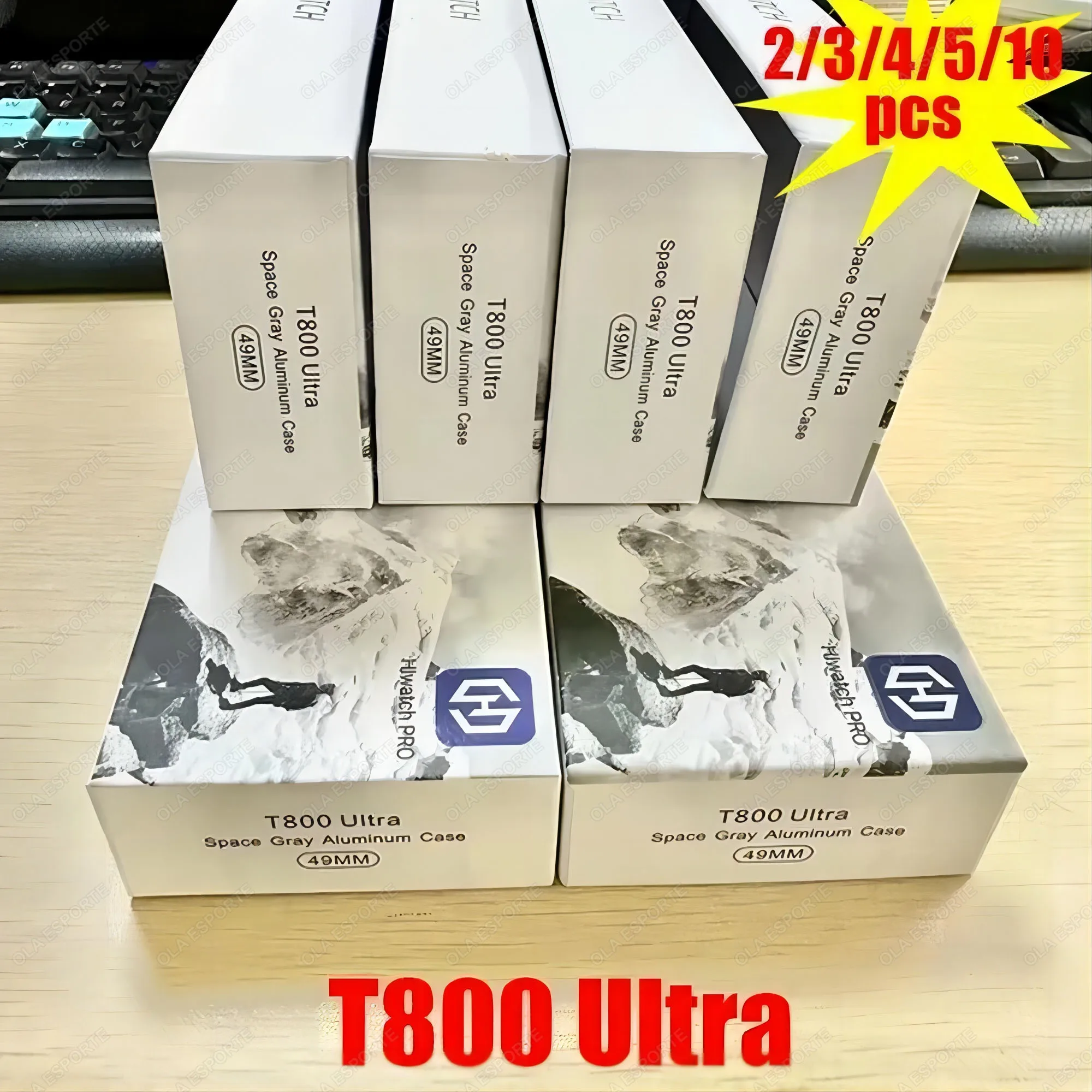Wholesale T800 Ultra Smart Wat - Smartwatch Apple Watches For Men reseña y precio