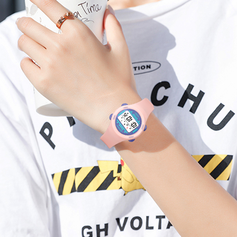 Children's Electronic Watch Gi - Smartwatch Pink Watches For Kids reseña y precio