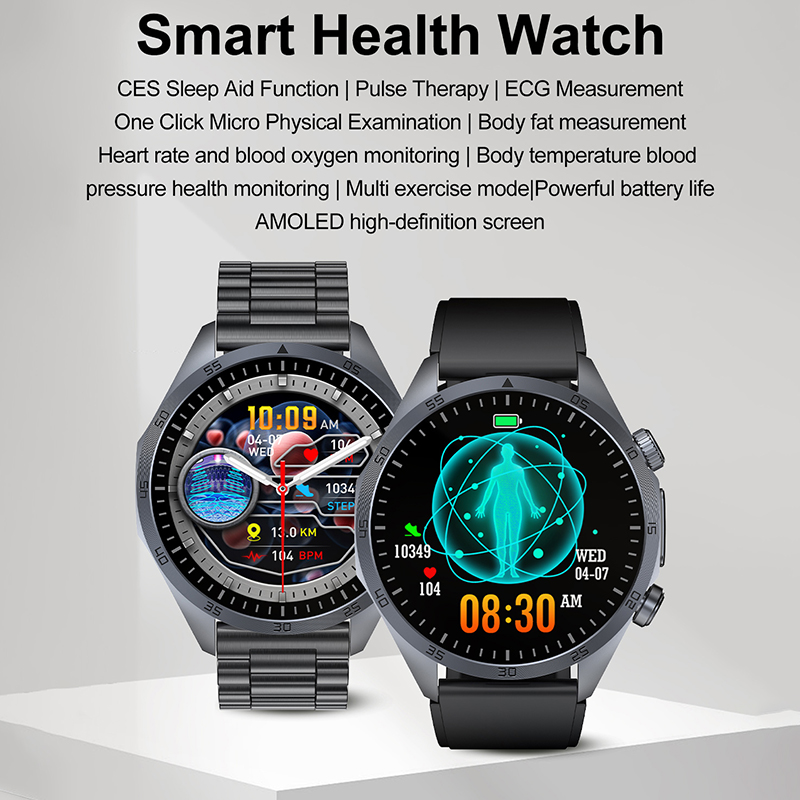 2025 New Pulse Therapy  Blood  - Smartwatch Online Watches For Men reseña y precio